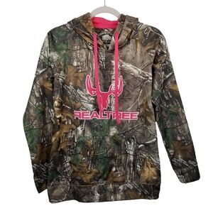 Realtree Cottonwood Canyon Camo Hoodie Womens Size Small
